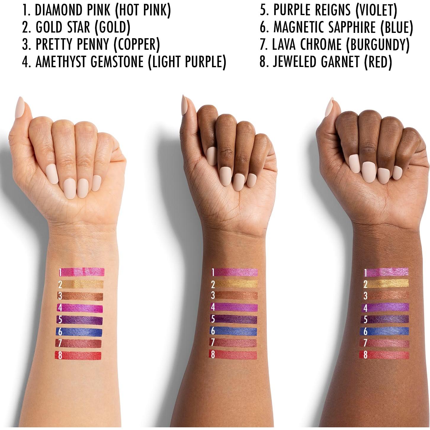 Pintalabios Metálico Black Radiance Estrella Dorada 13.6g