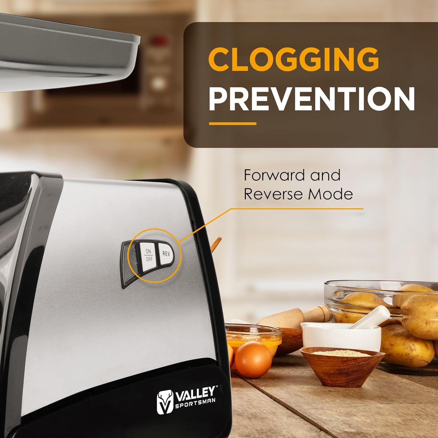 Picadora de Carne Eléctrica Valley Sportsman 0.75HP 2.27kg