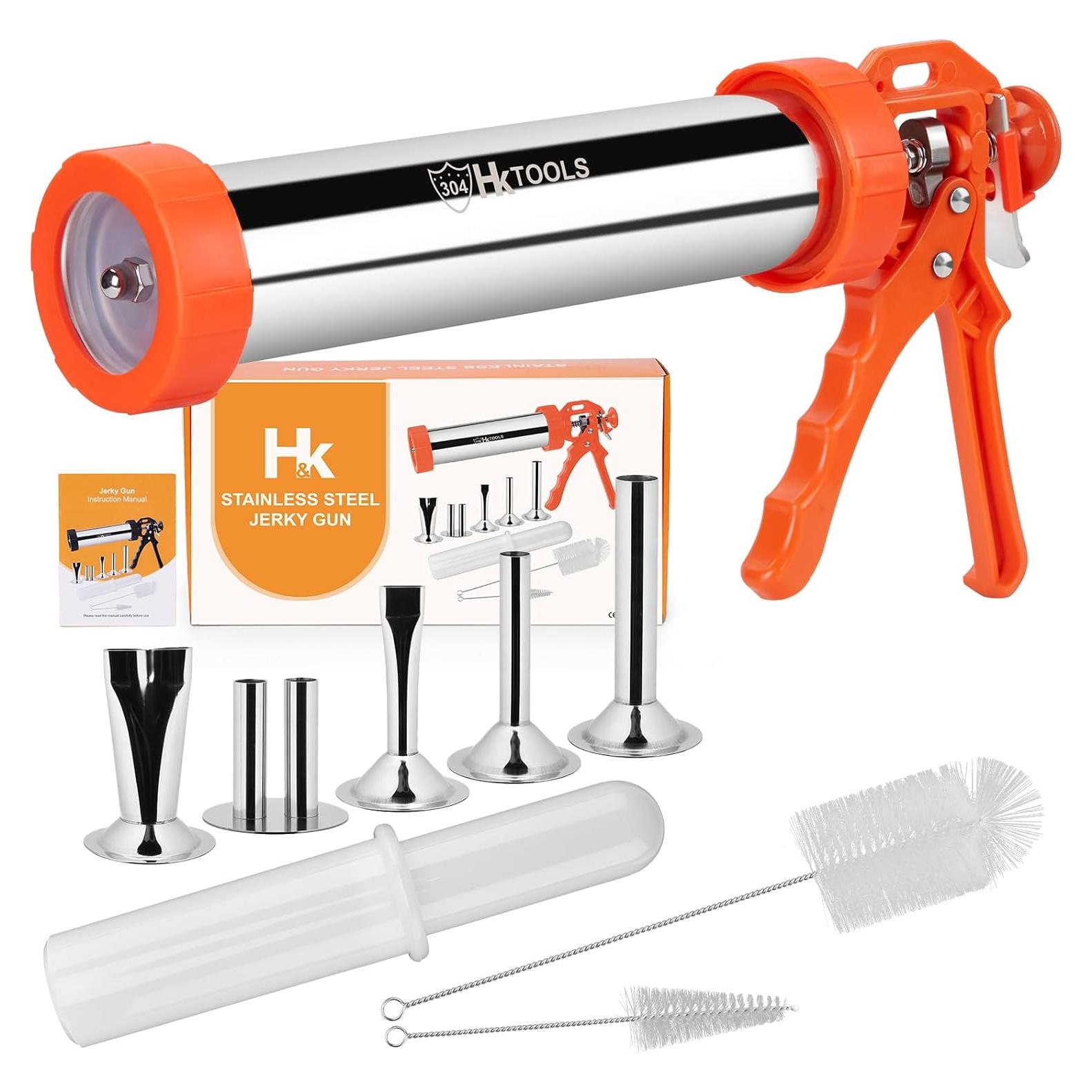 Pistola para hacer jerky HK de acero inoxidable 1.43 kg