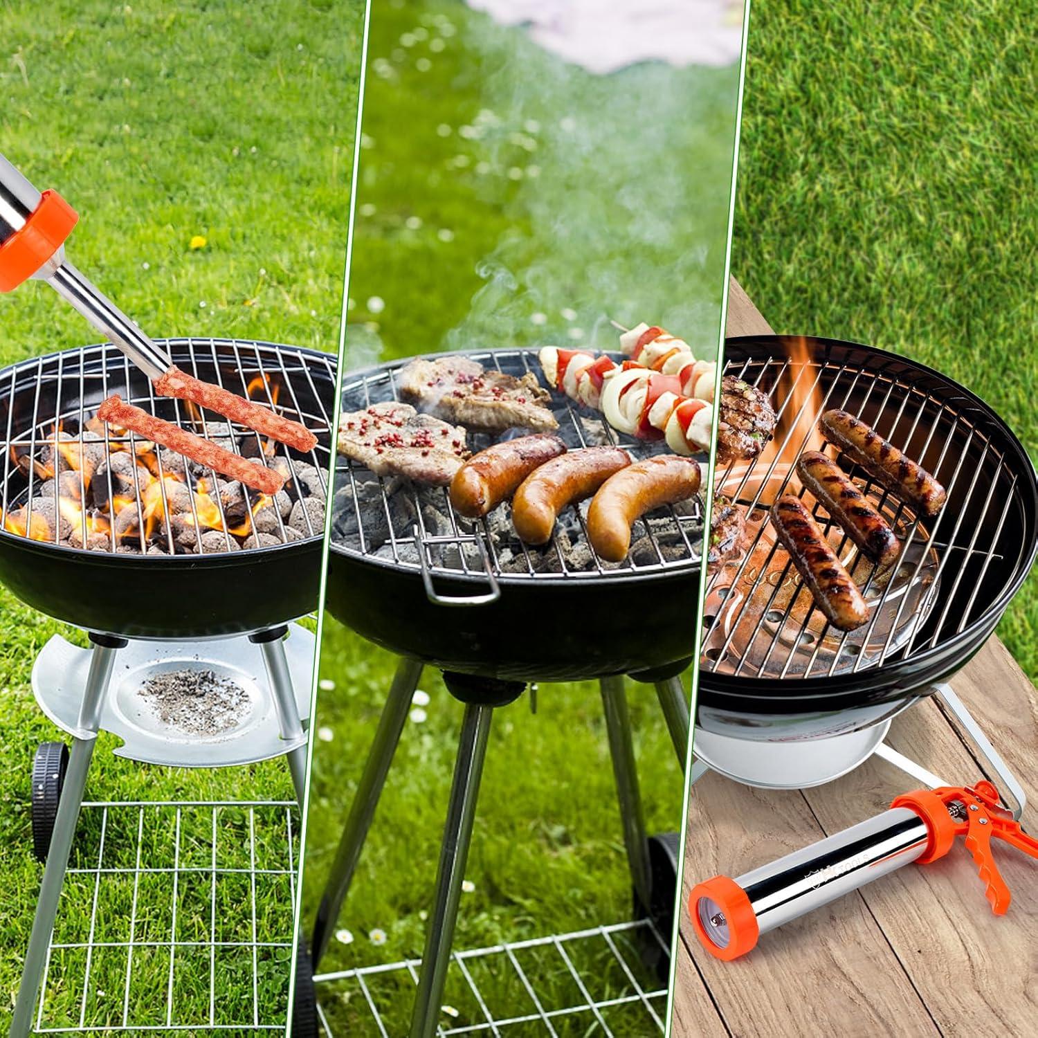 Pistola para hacer jerky HK de acero inoxidable 1.43 kg