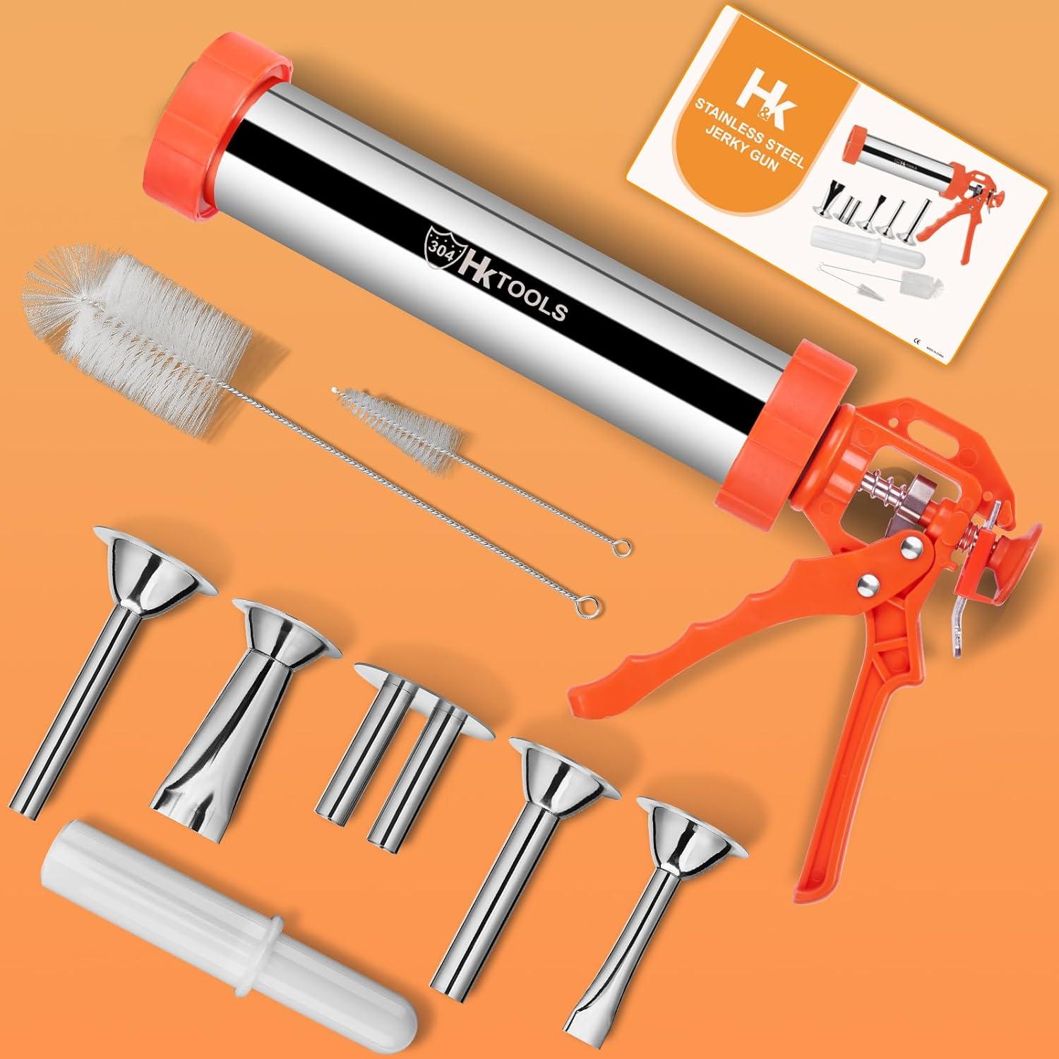 Pistola para hacer jerky HK de acero inoxidable 1.43 kg