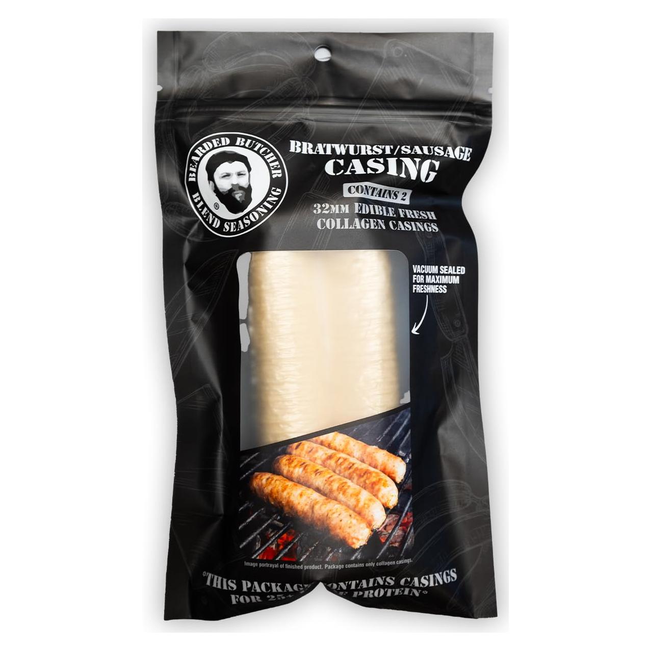 Fundas Comestibles de Colágeno 32mm Bearded Butchers - 2 Pzas