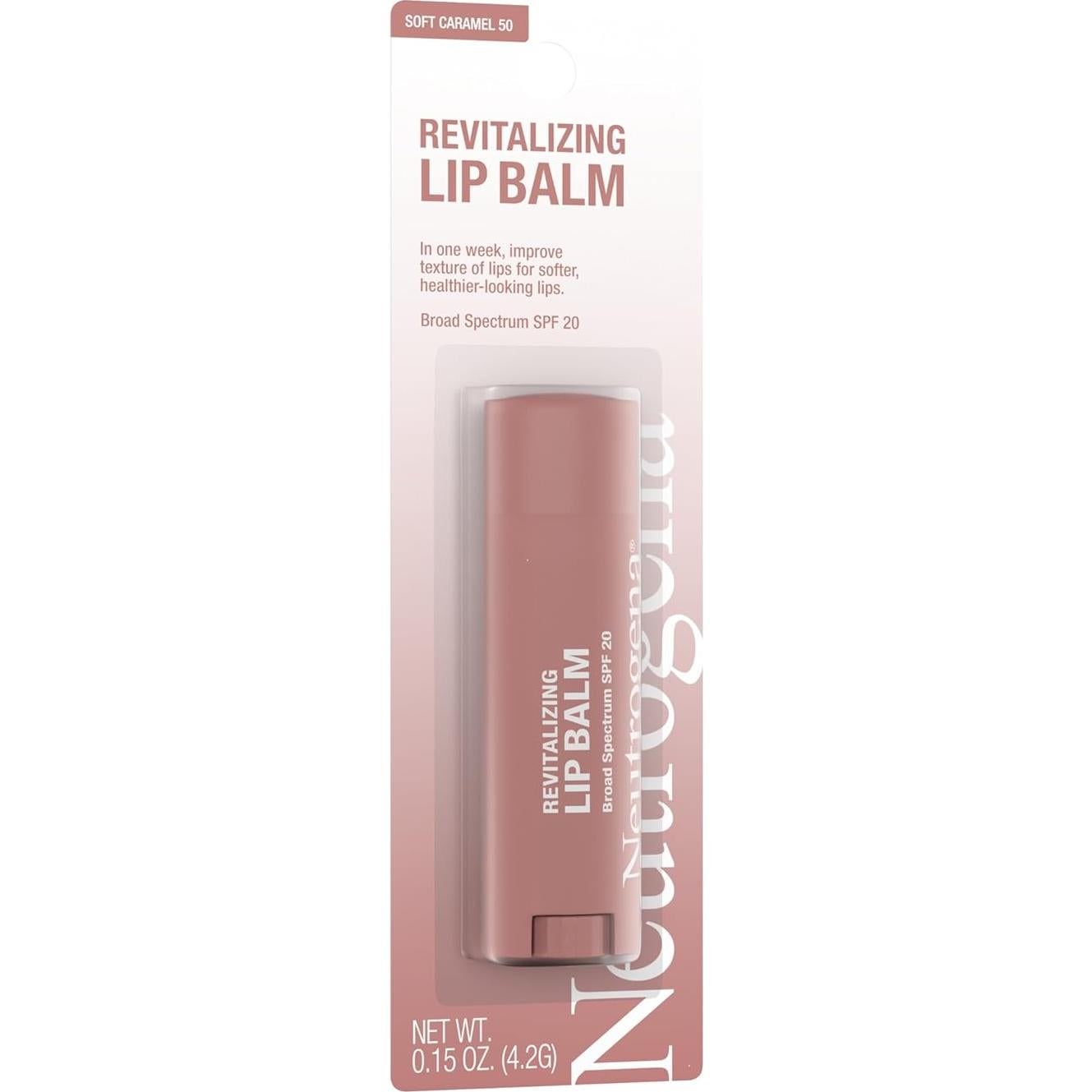 Bálsamo Labial Neutrogena Revitalizante SPF 20 Caramelo 50