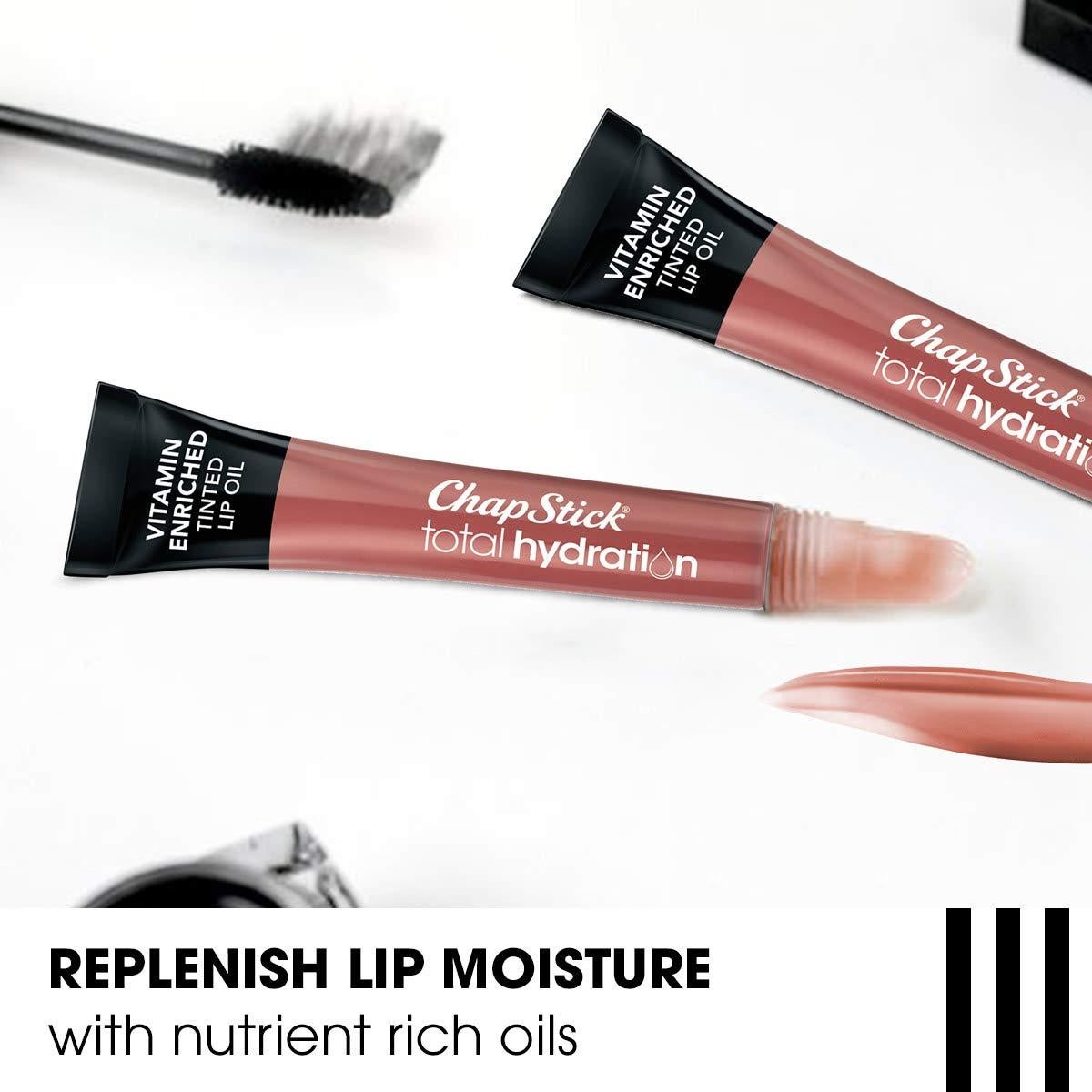 ChapStick Total Hydration Aceite Labial Bronce Sonrojado 6,8 g