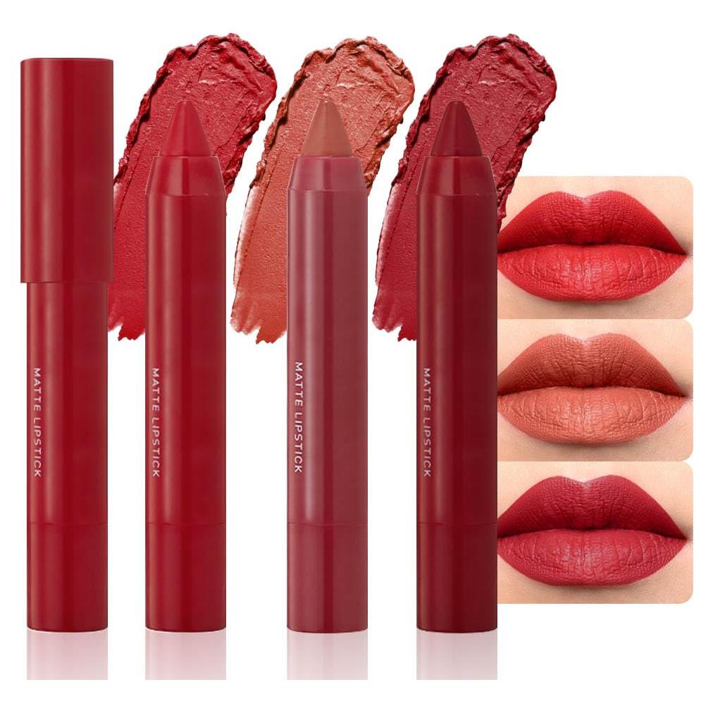 Set de lápiz labial mate BINGBRUSH 3 piezas 11,27x6,1cm