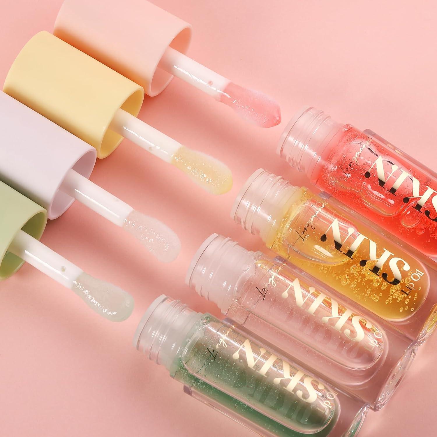 Brillo Labial Hidratante BANGFENG Frambuesa 8,89 cm