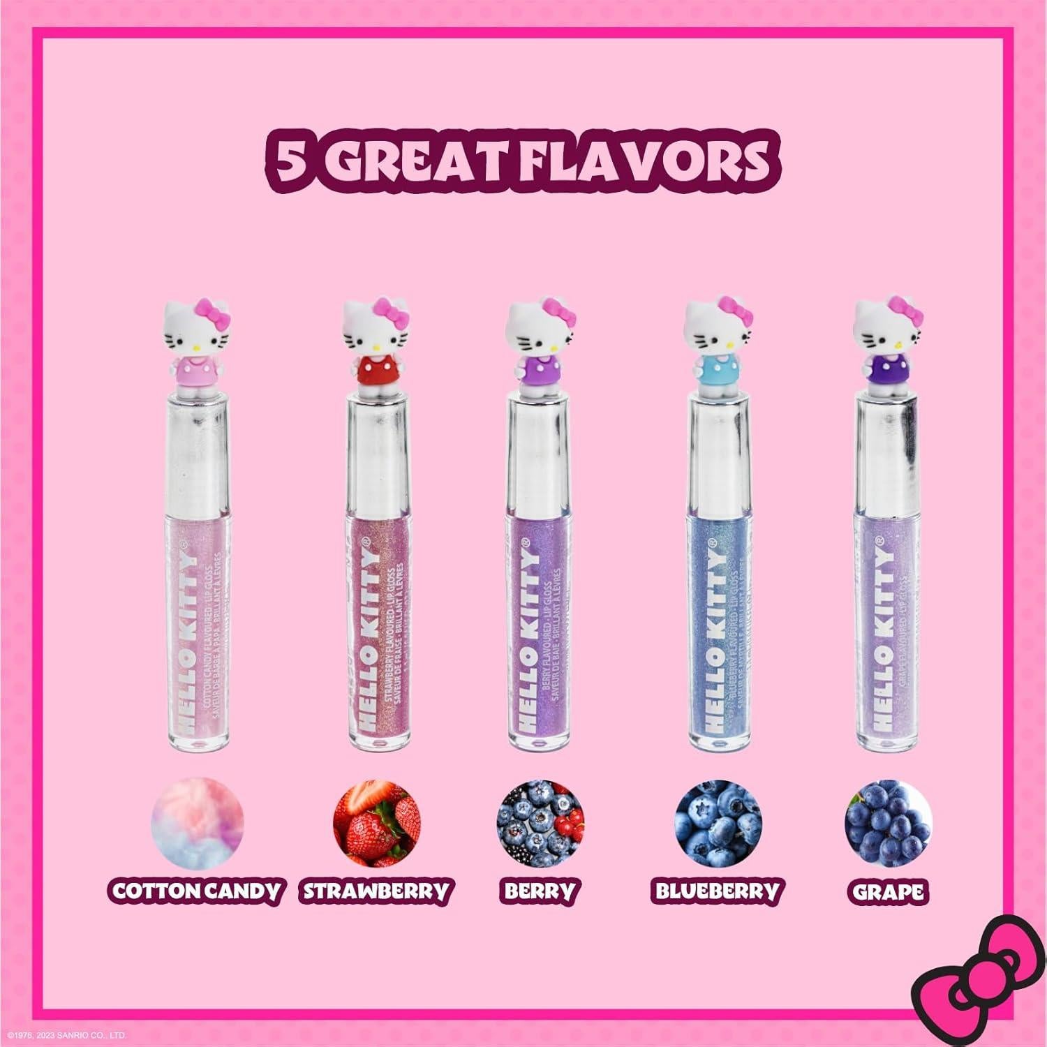 Set de Maquillaje Townley Girl Hello Kitty 5 Piezas Labial Hidratante