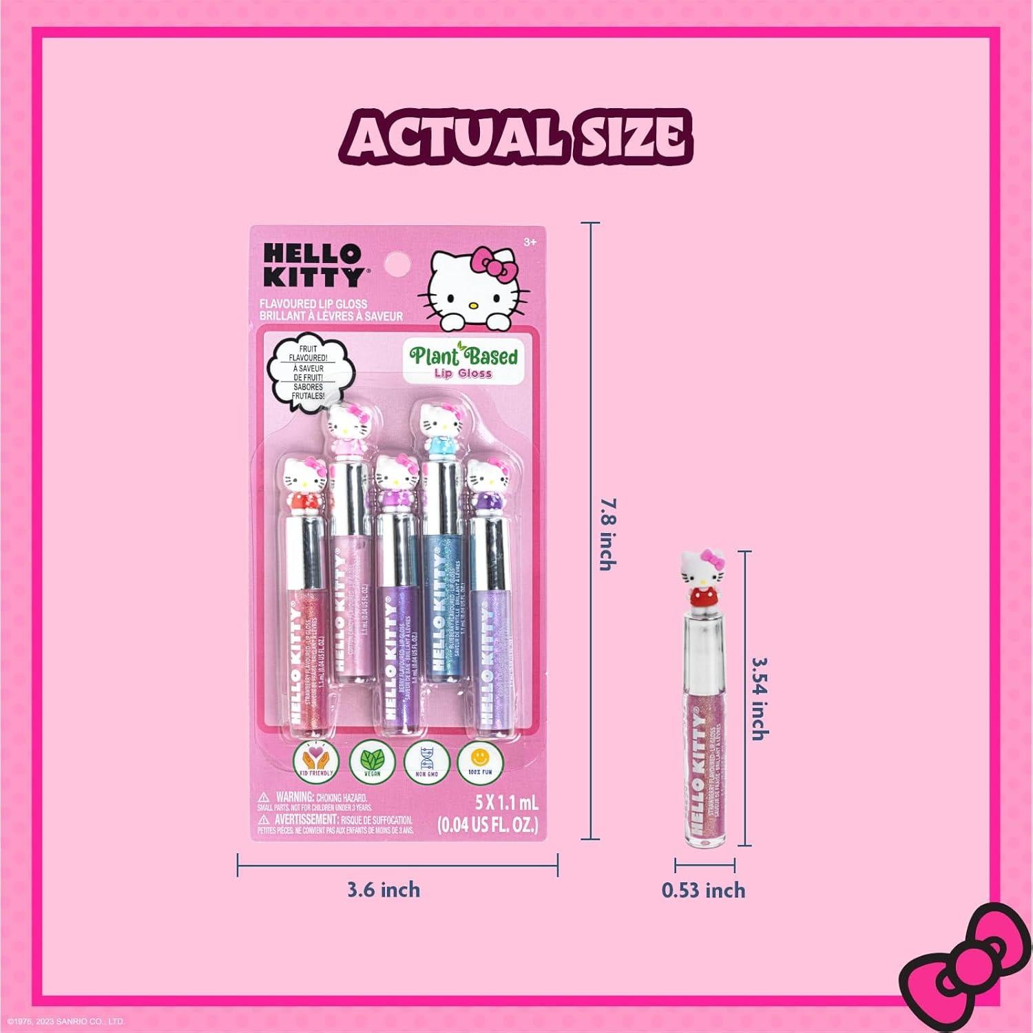 Set de Maquillaje Townley Girl Hello Kitty 5 Piezas Labial Hidratante
