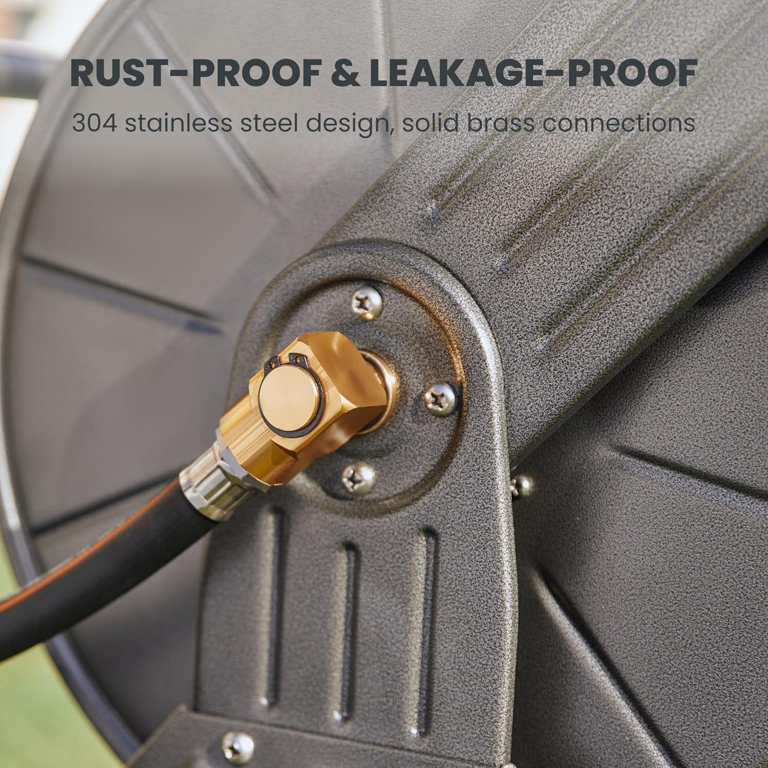 Carro de Carrete de Manguera Giraffe Tools Metal 200 pies