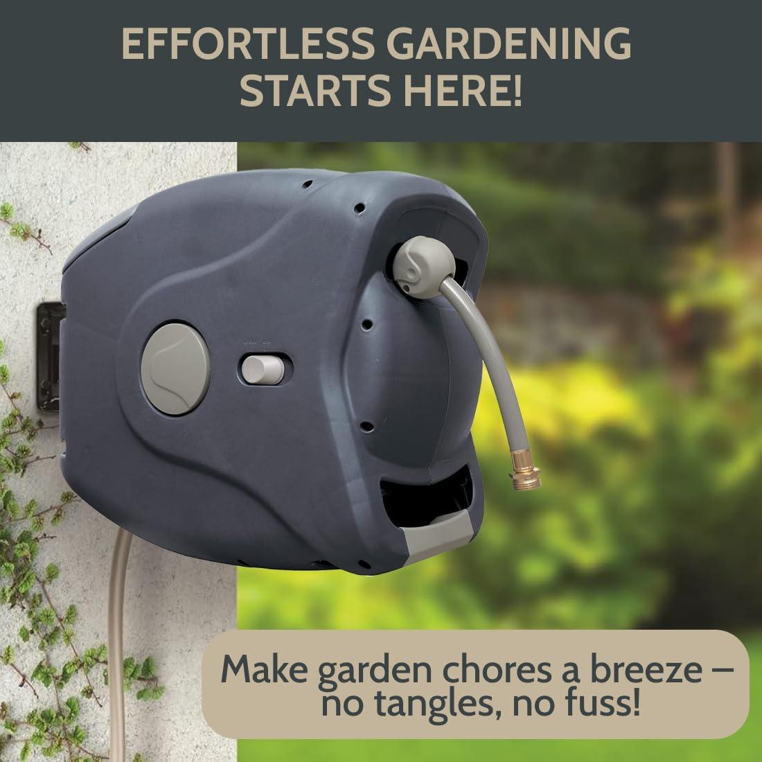 Carrete Manguera Retráctil 30,48 m Sunneday XG-30B