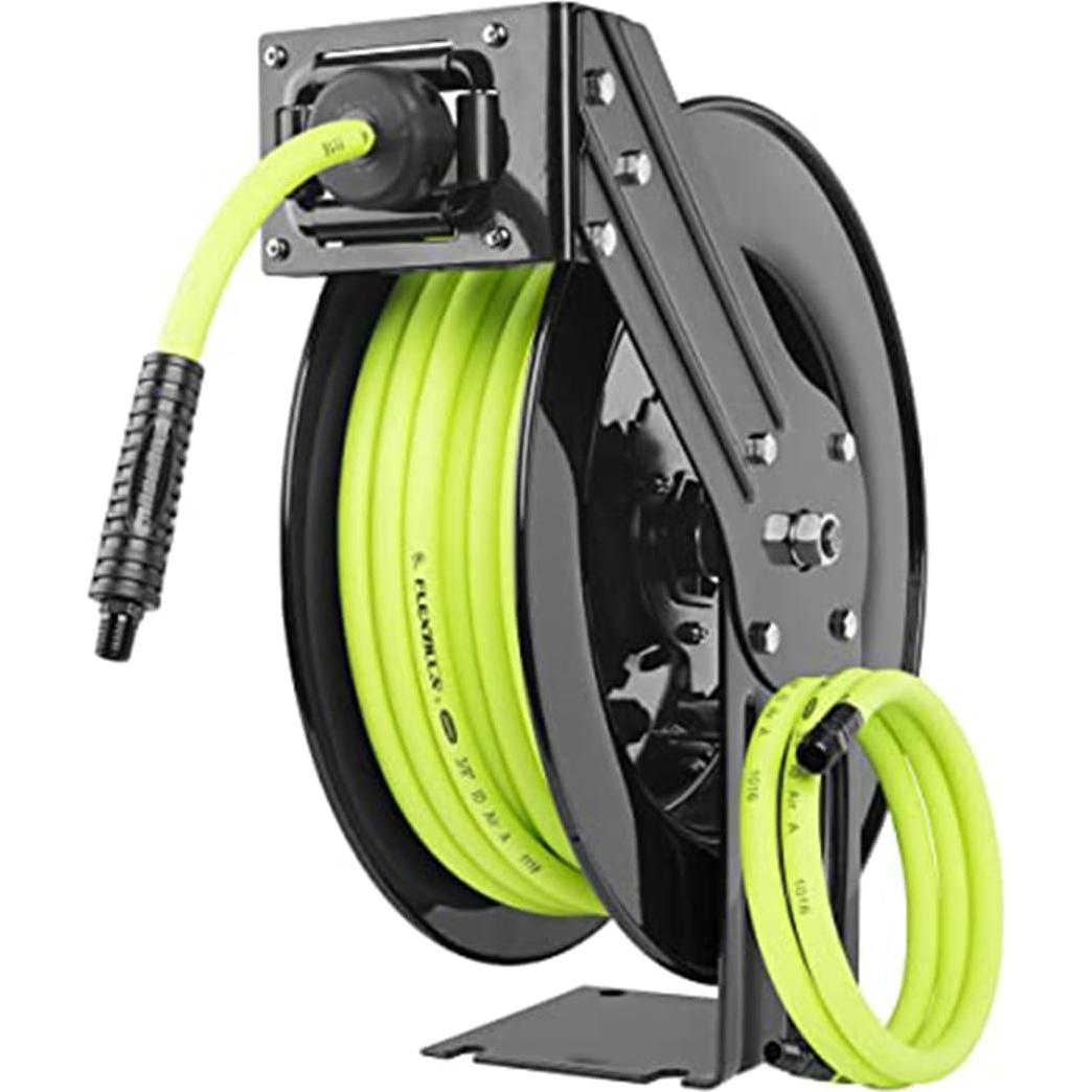Carrete de Manguera Retráctil Flexzilla 3/8" x 15,24 m Verde