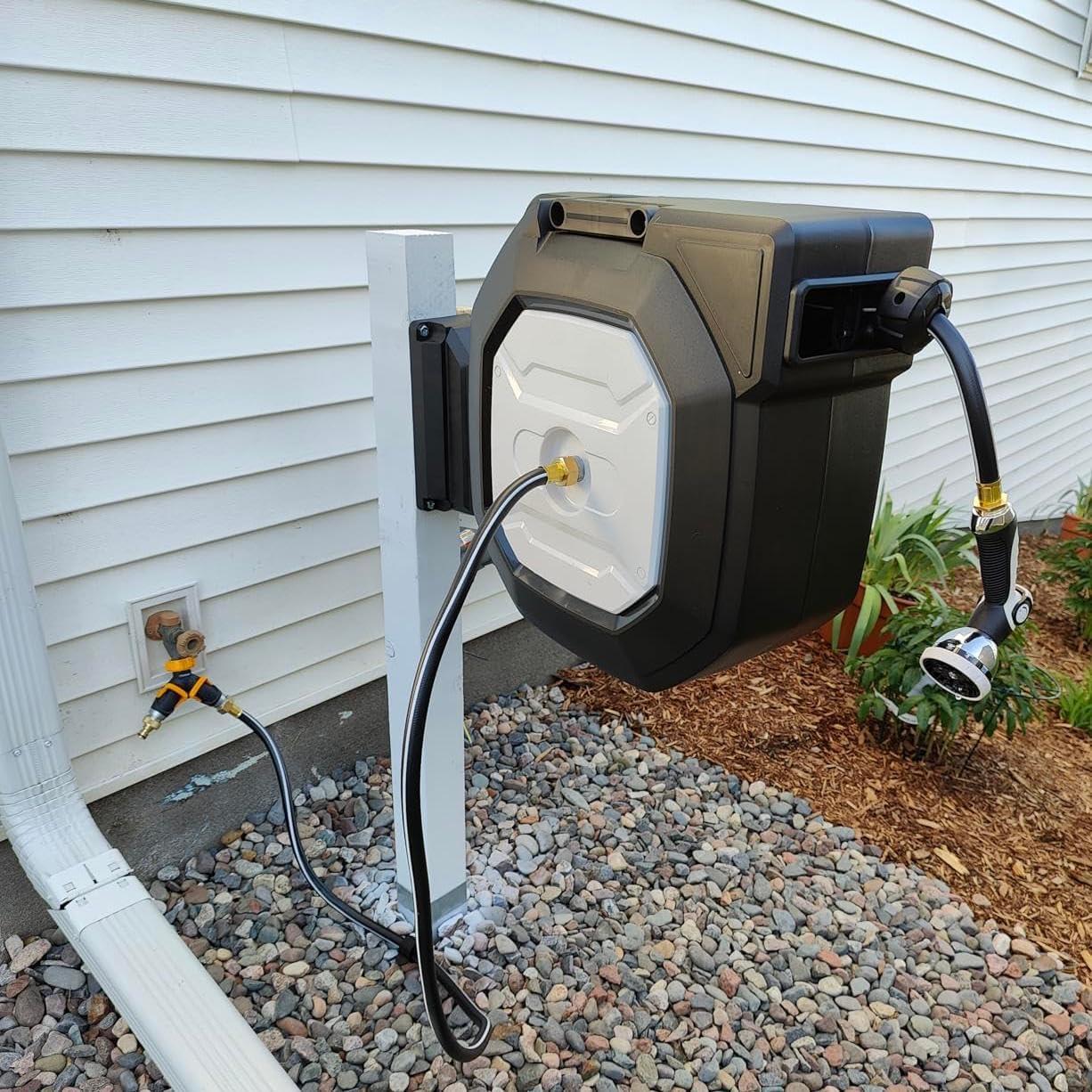 Carrete de Manguera Retráctil HOZEREEL 30.48m Alta Resistencia