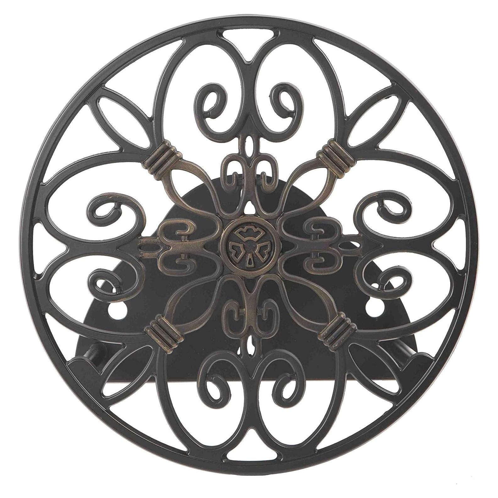 Soporte de Manguera Montado en Pared Liberty Garden 670 Negro