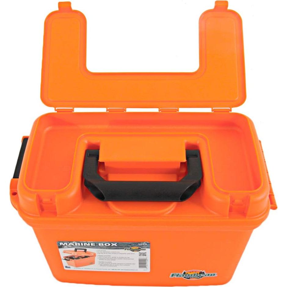 Caja Seco Marina Flambeau 1409 Naranja 35.56 cm Resistente Agua