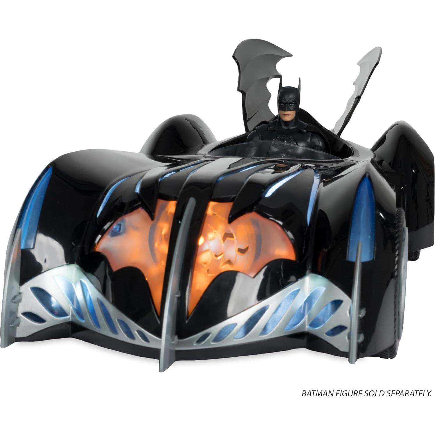 Batmobile McFarlane Toys Batman y Robin con luces y sonido