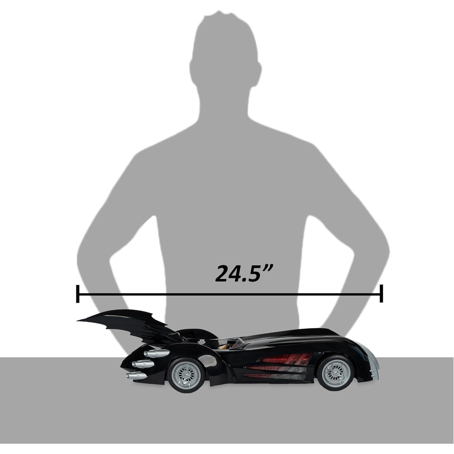 Batmobile McFarlane Toys Batman y Robin con luces y sonido