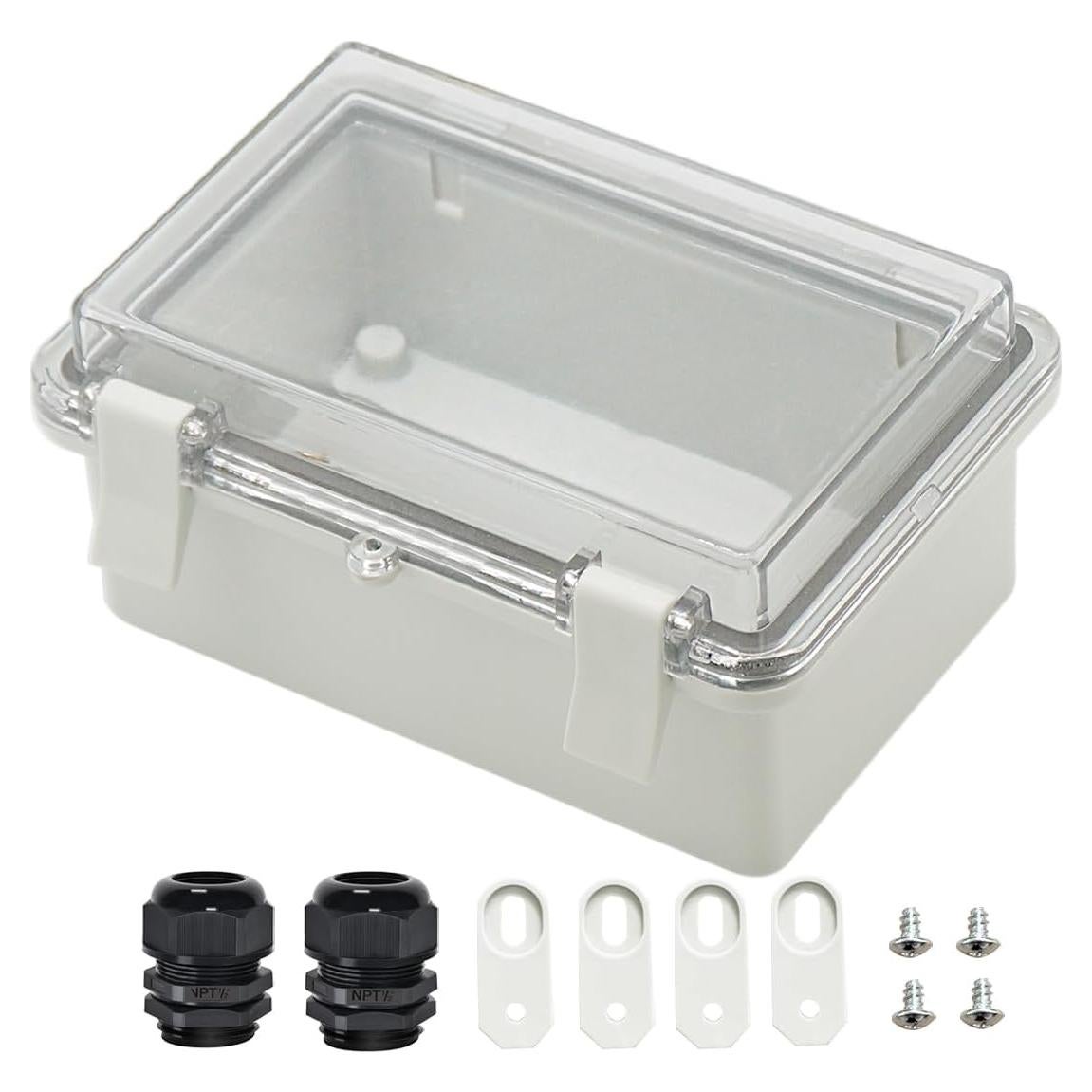 Caja de Conexiones Zulkit IP65 Plástico ABS 150x100x70mm
