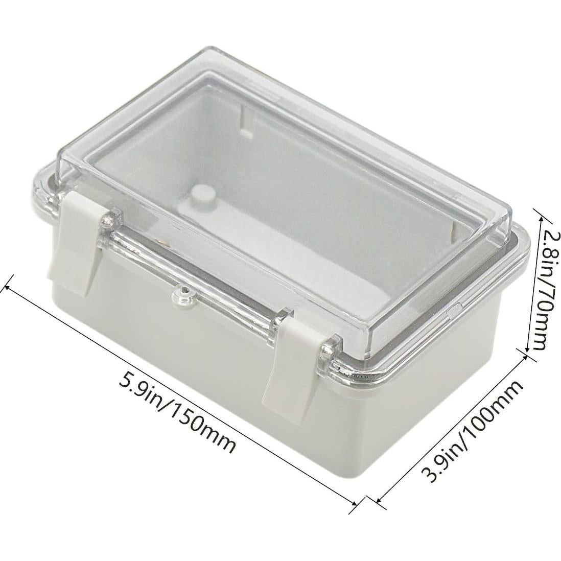 Caja de Conexiones Zulkit IP65 Plástico ABS 150x100x70mm