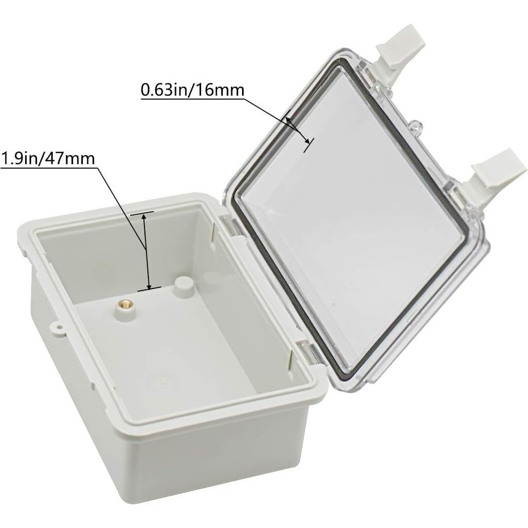 Caja de Conexiones Zulkit IP65 Plástico ABS 150x100x70mm