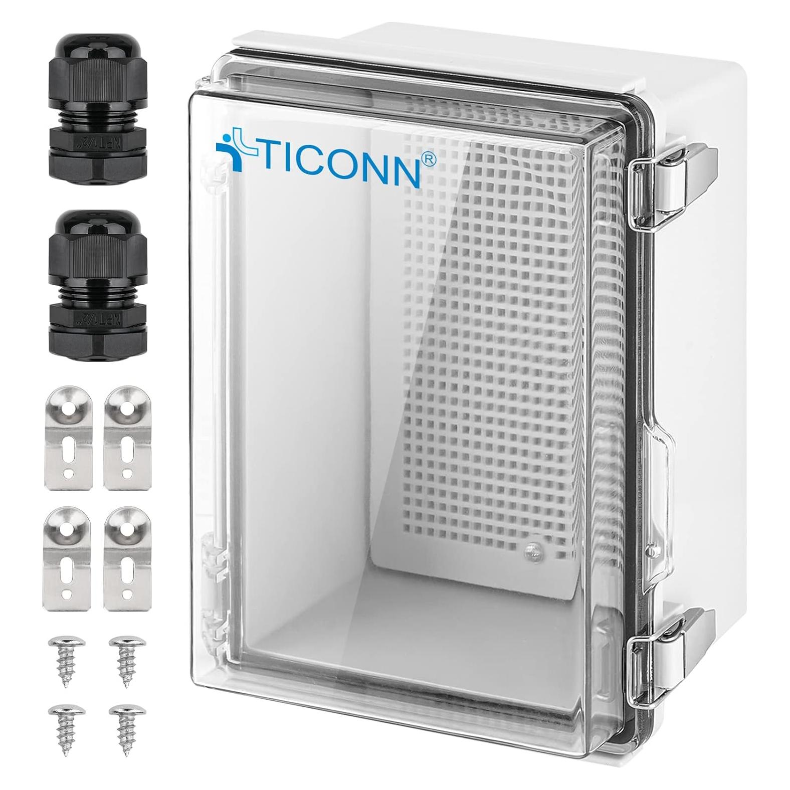 Caja de Conexiones Eléctricas TICONN IP67 22.1x17x10.9cm