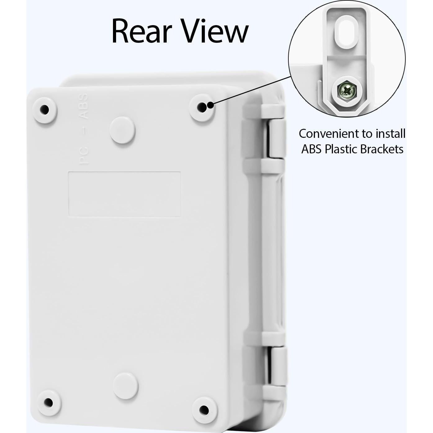 Caja de Conexiones IP65 LMioEtool 150x100x70mm Gris