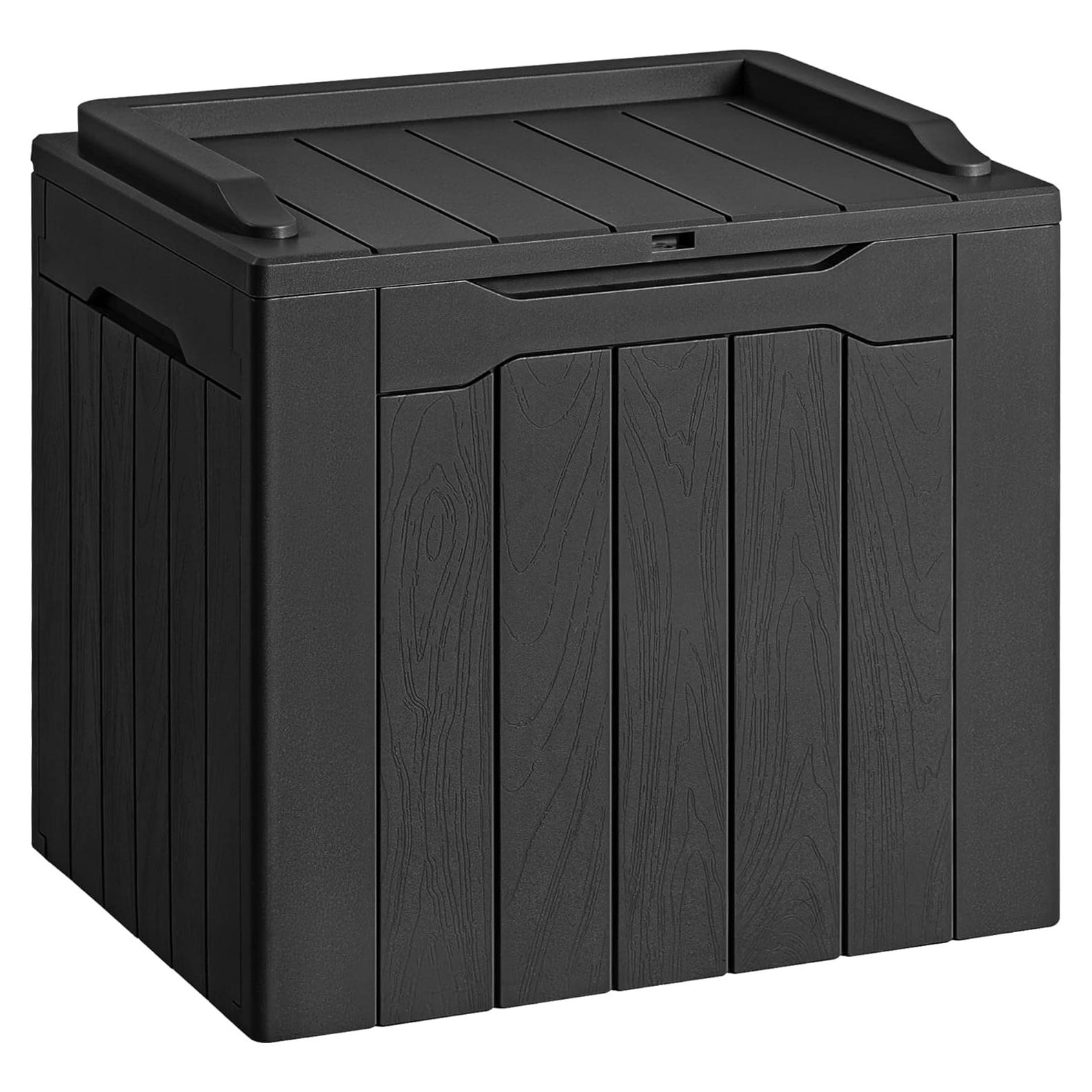 Caja de Almacenamiento Devoko 30 Galones Impermeable Negra