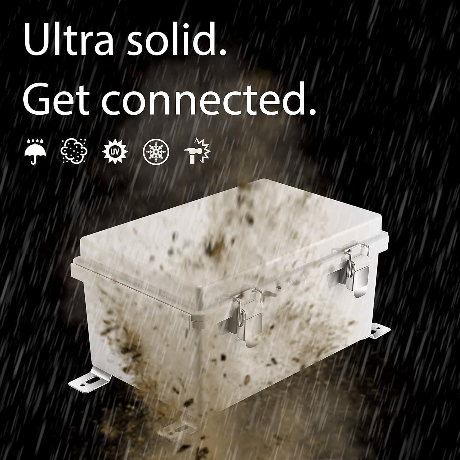 Caja de Conexiones Gratury IP67 Plástica 290x190x140mm