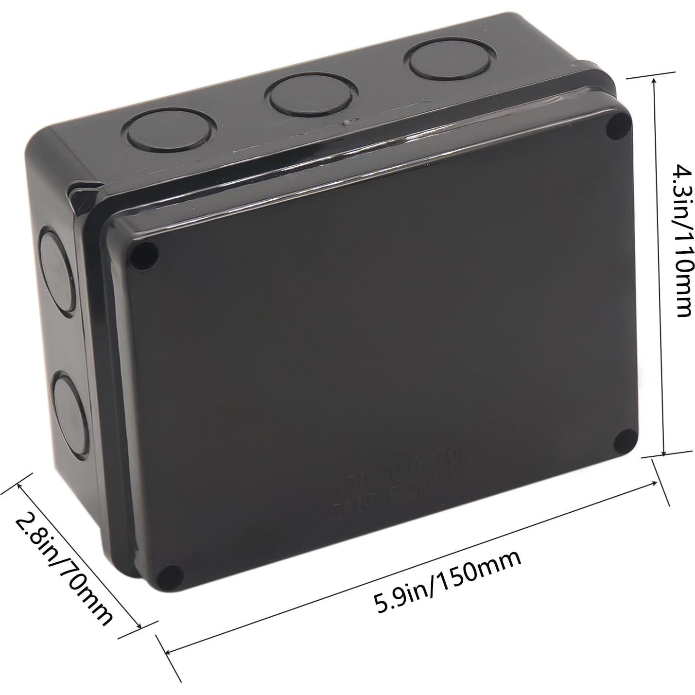 Caja Eléctrica Impermeable IP65 LuSumtly 150x110x70mm