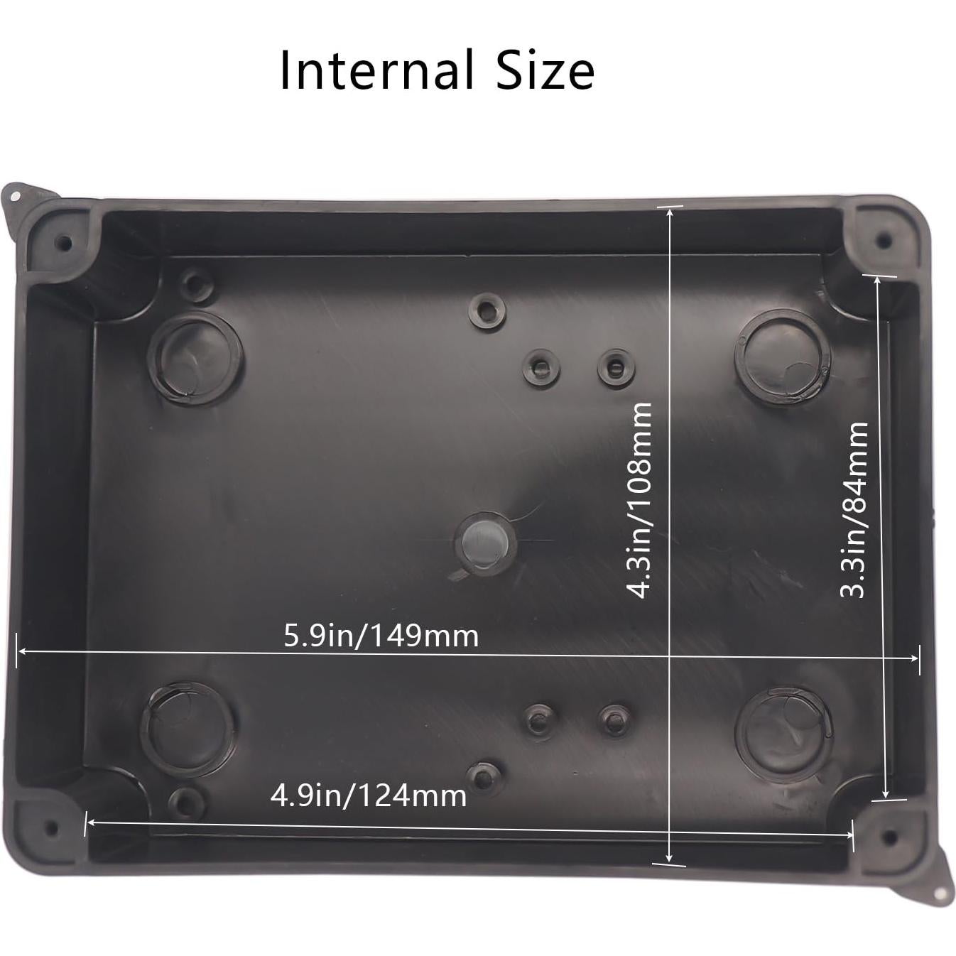 Caja Eléctrica Impermeable IP65 LuSumtly 150x110x70mm