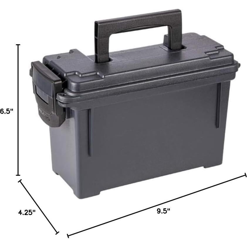 Caja de Municiones Plano Field 50 Cal Negra 0.81 kg