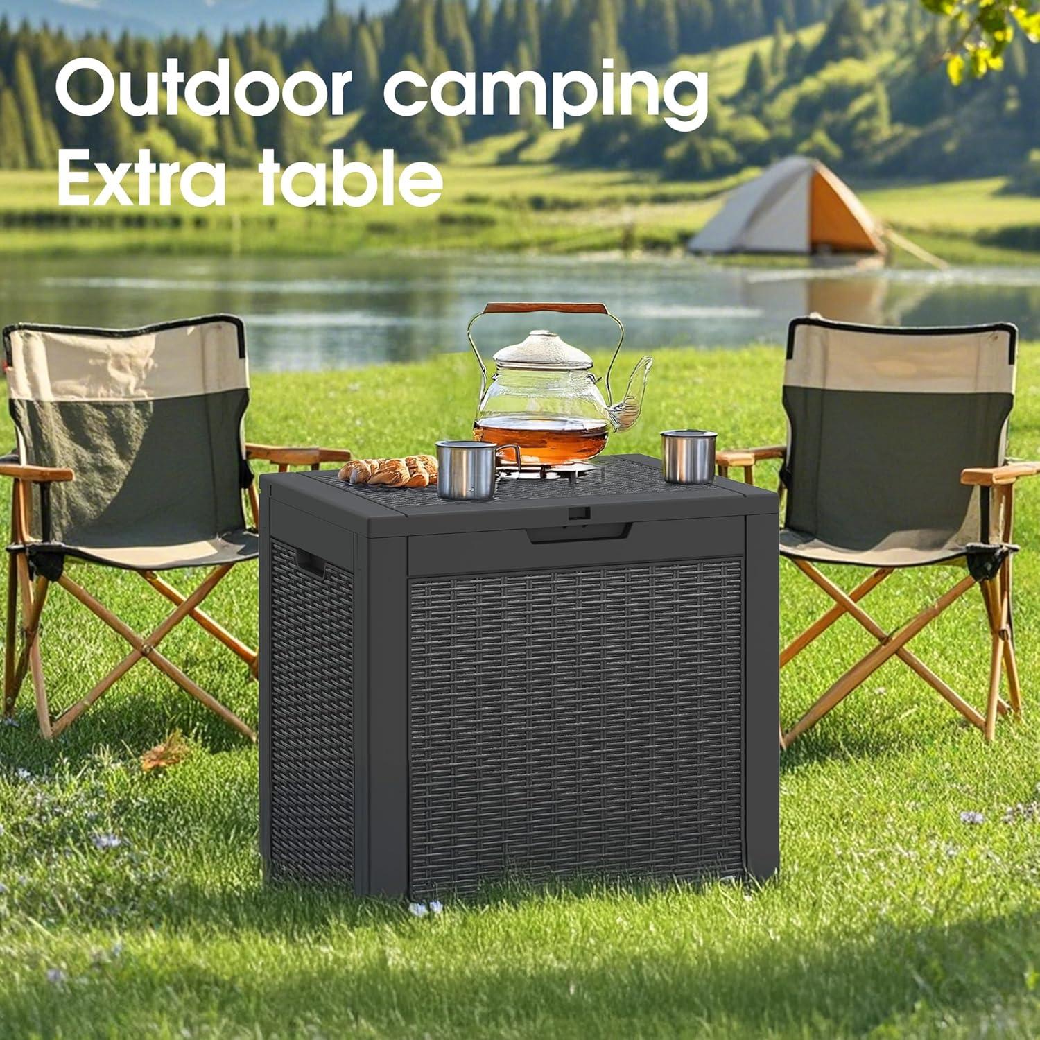 Caja de Almacenamiento Exterior NUNU LAB 31 Galones Impermeable