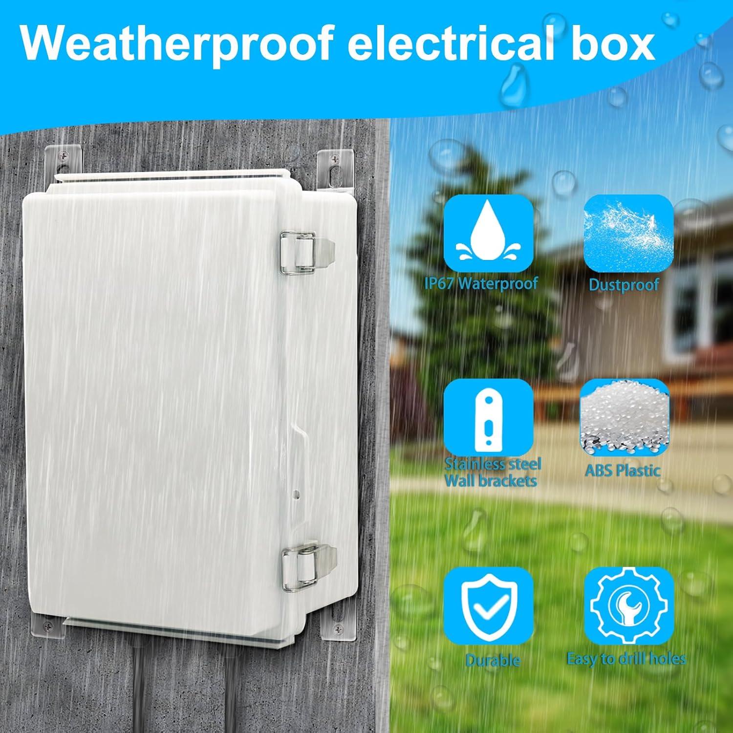 Caja Eléctrica Impermeable YETLEBOX IP67 28.9x20.7x14.2cm