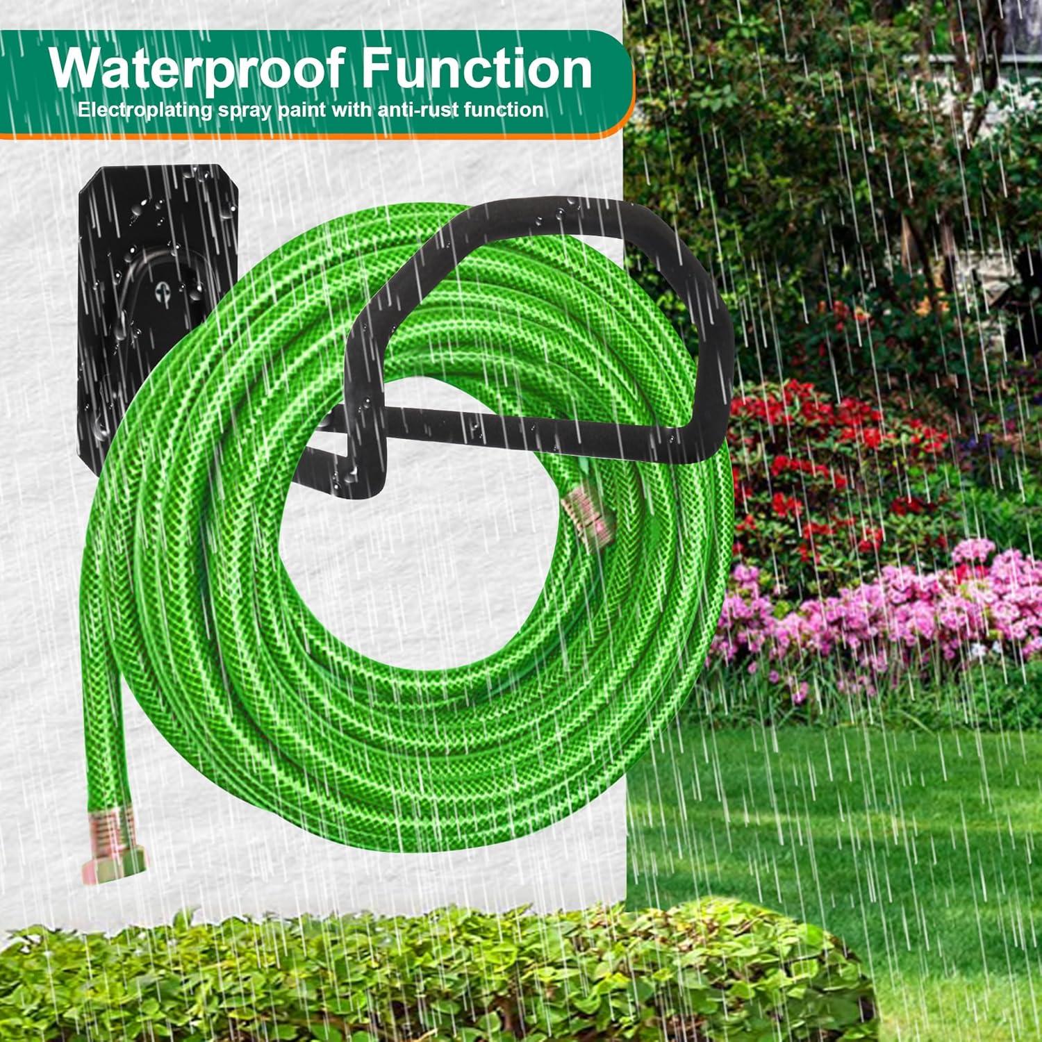 Soporte de Manguera de Jardín PeoMev Montaje en Pared 22kg