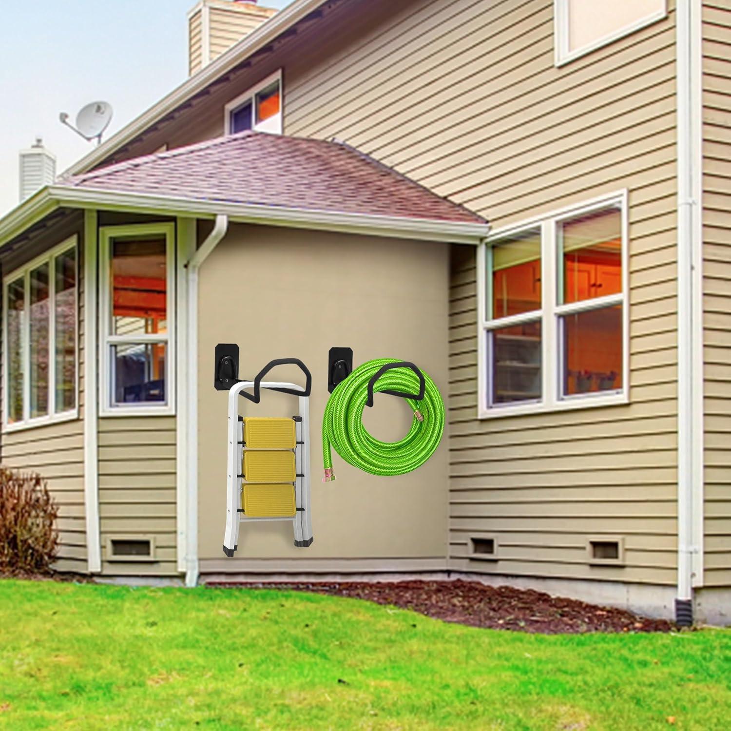 Soporte de Manguera de Jardín PeoMev Montaje en Pared 22kg