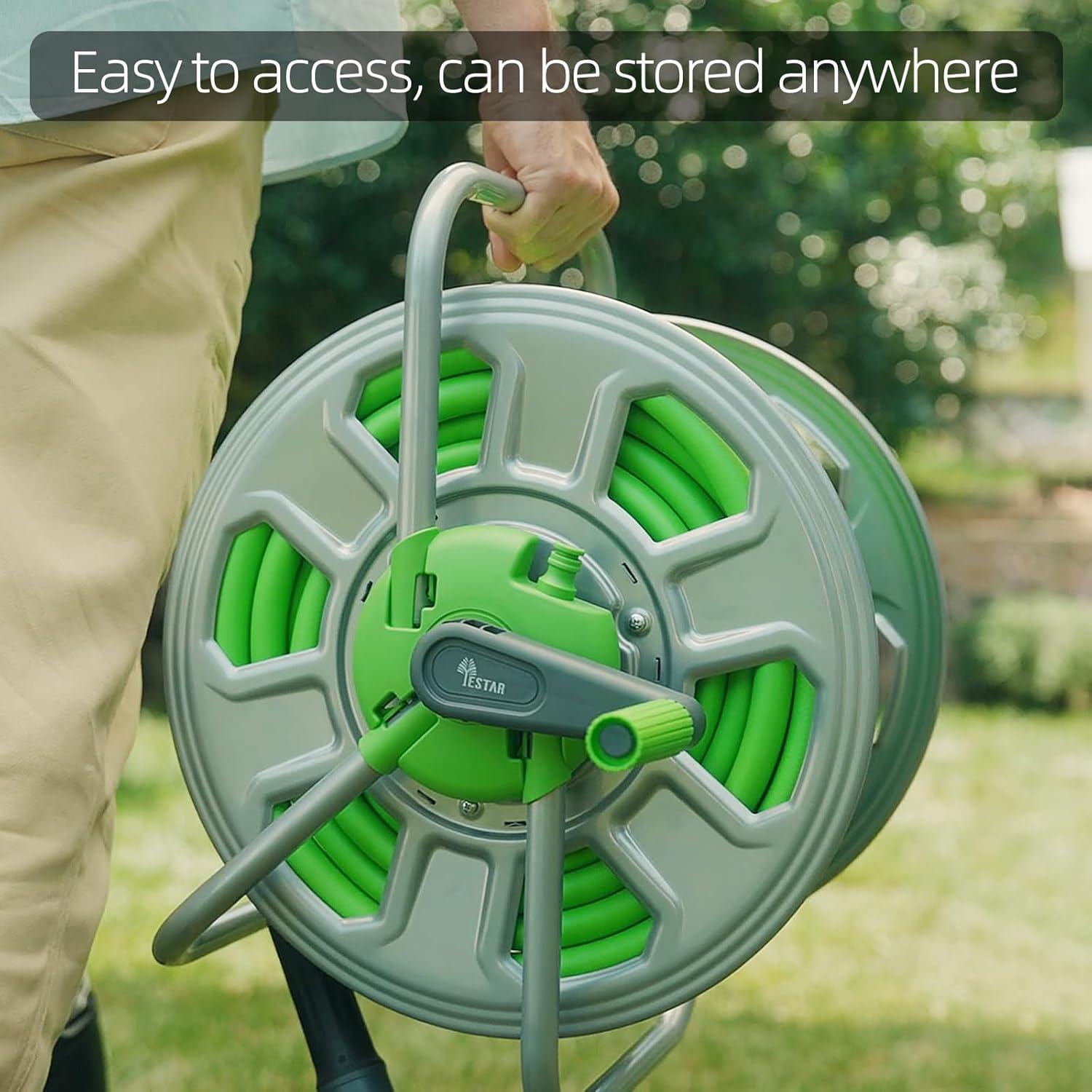 Carro Enrollador de Manguera YESTAR Metal 3,03 kg 39,62 m