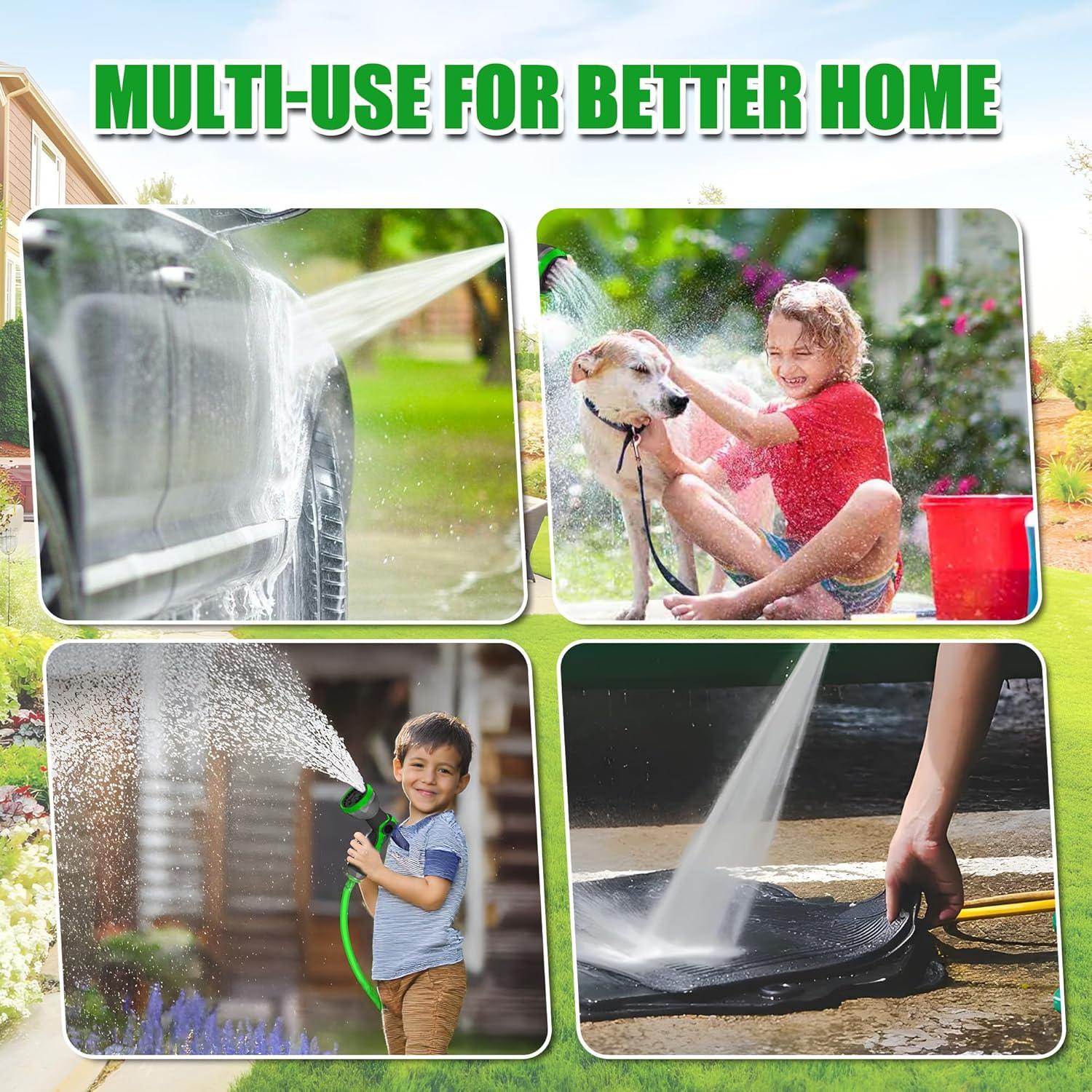 Carrete de Manguera de Jardín POPBULL 30,48 m Montaje Pared