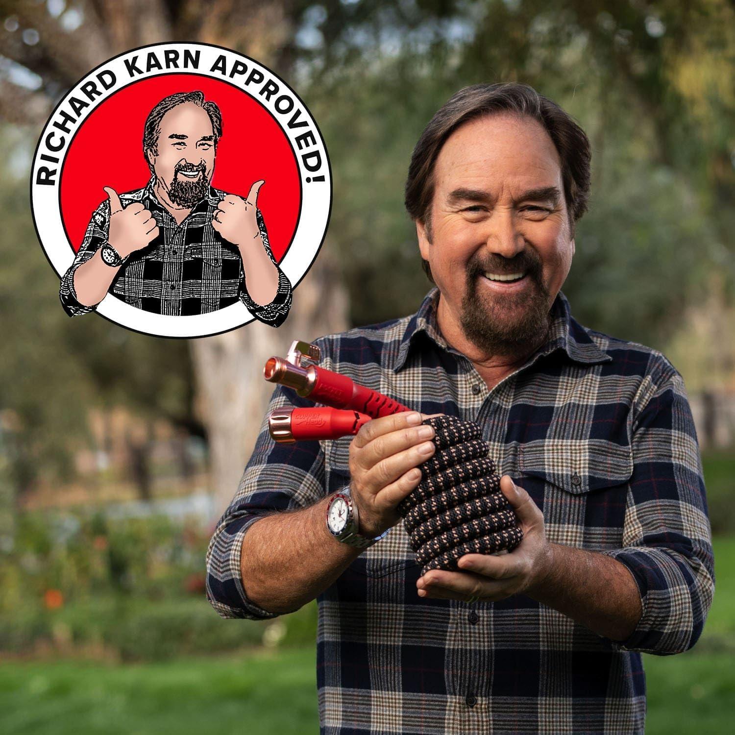 Manguera de Jardín Pocket Hose Copper Head 15,24 m Anti-Explosión