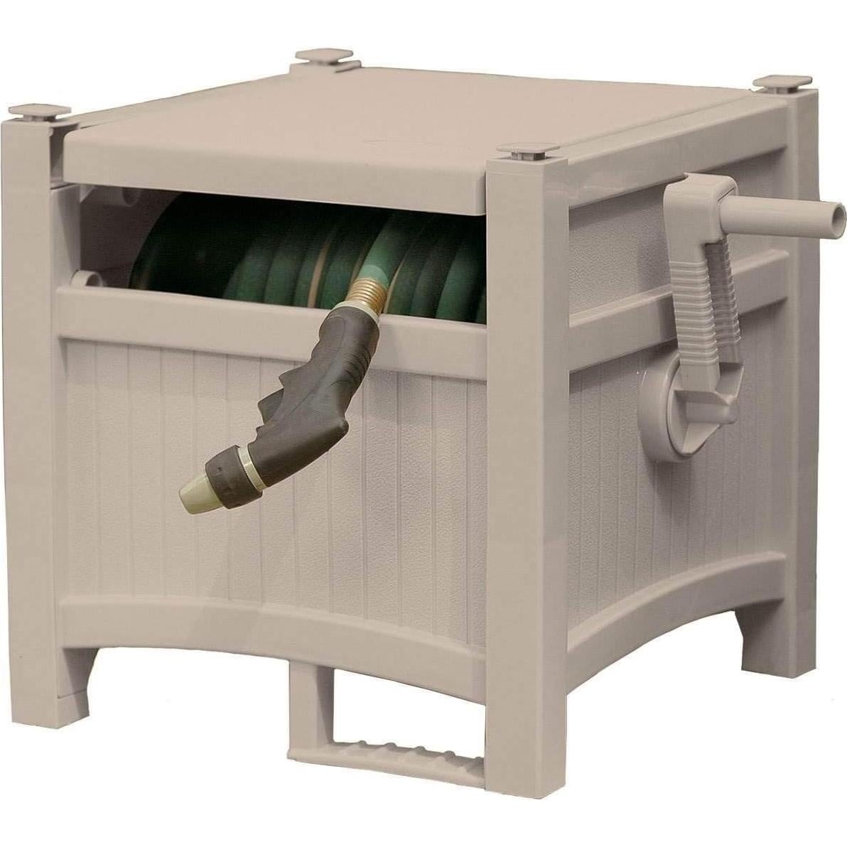 Carrete de Manguera Suncast 30.48m con Tapa Elevada y Manivela