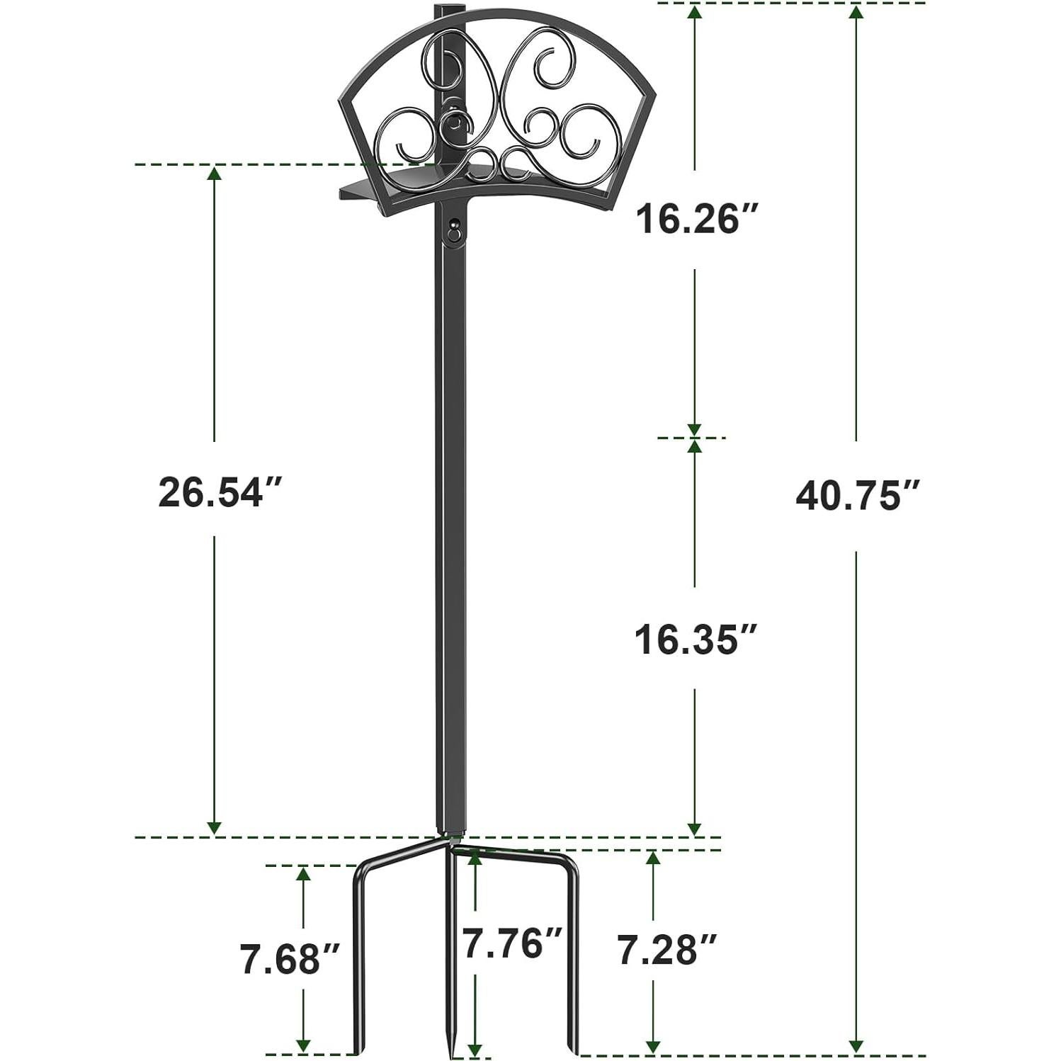 Soporte para Manguera GOFORWILD 125 pies Resistente Decorativo