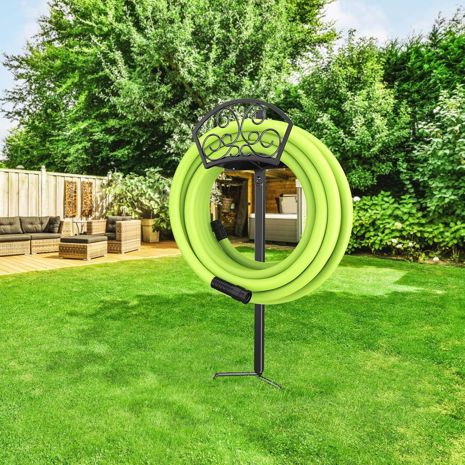 Soporte para Manguera GOFORWILD 125 pies Resistente Decorativo