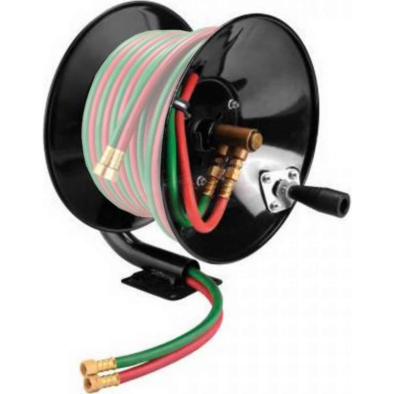 Carrete de Manguera Manual Weldcote HRMWOT 30,48 m Gas