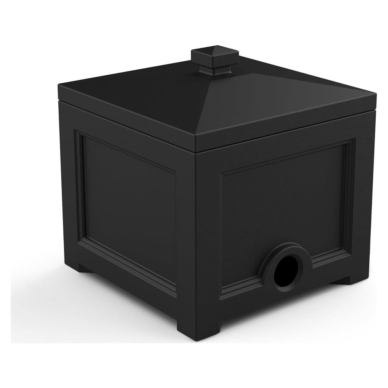 Bin para Manguera de Jardín Mayne Fairfield Negro 30,48 cm