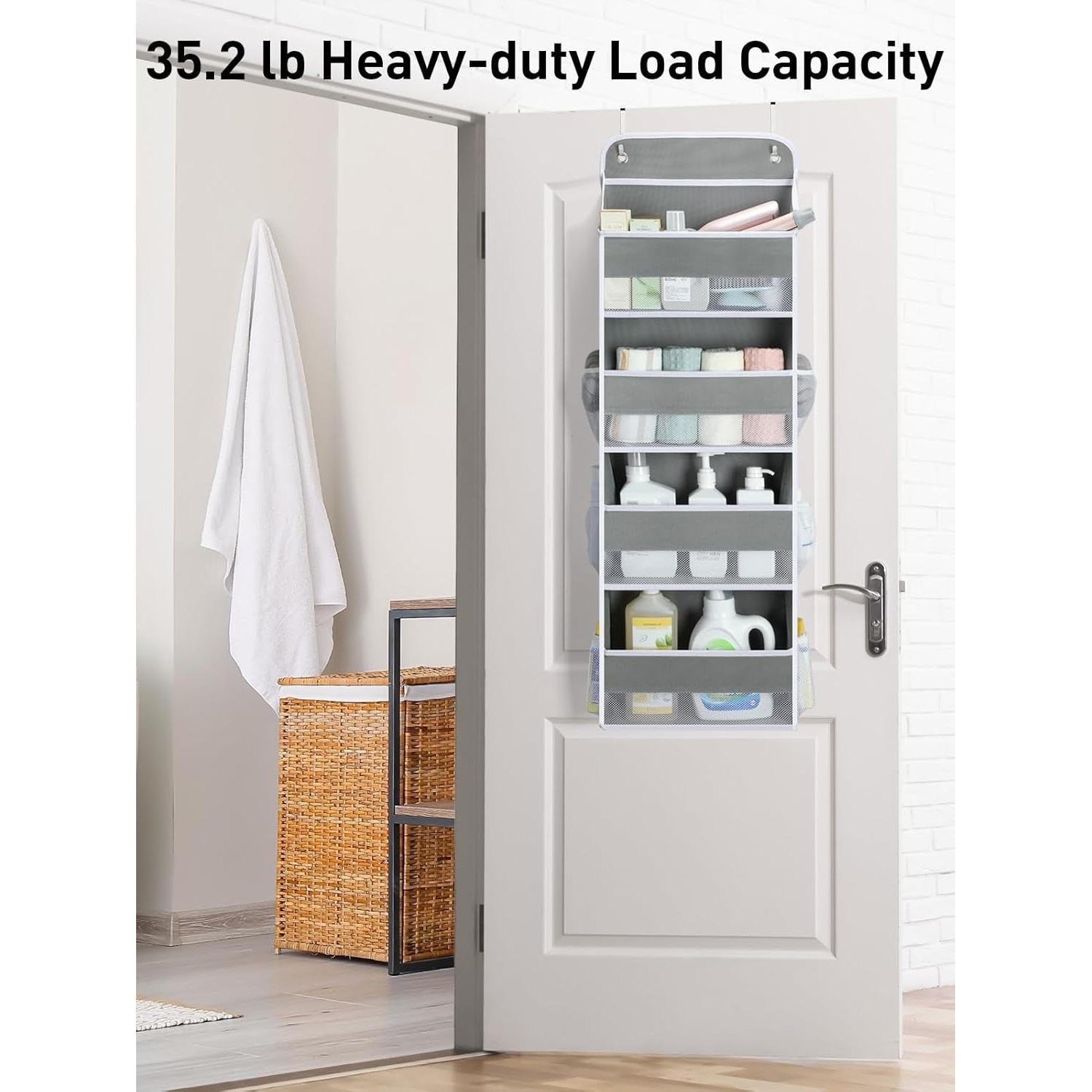 Organizador sobre la puerta Yecaye 4 Niveles 15.9 kg Gris