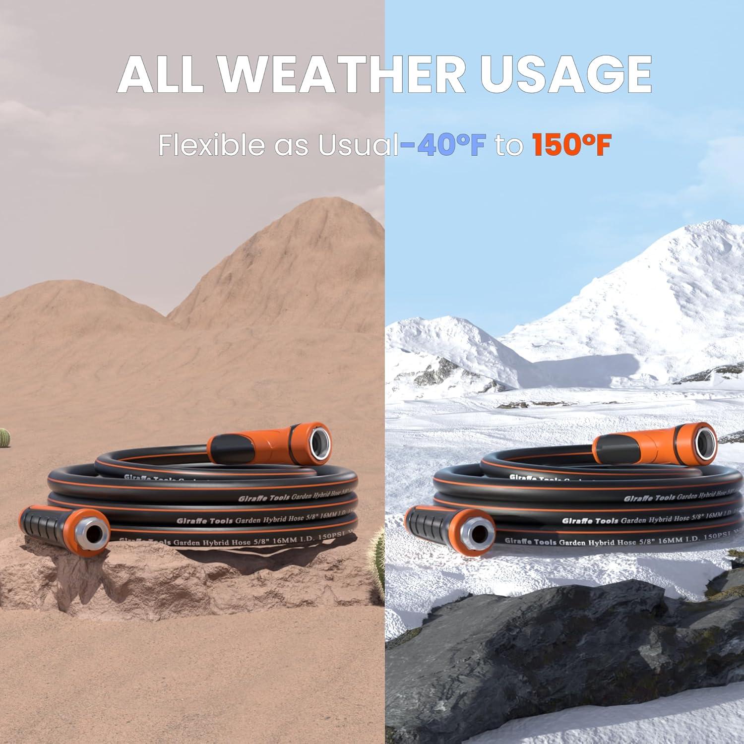 Manguera de Jardín Giraffe Tools 3,05m 5/8" Flexible