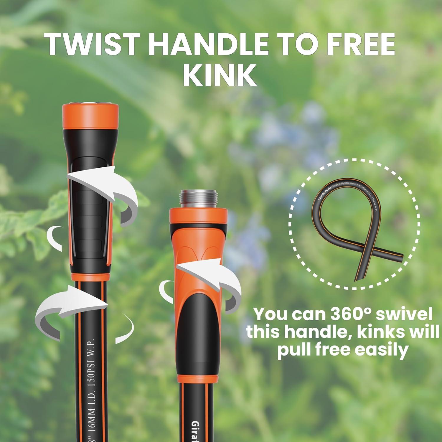 Manguera de Jardín Giraffe Tools 3,05m 5/8" Flexible