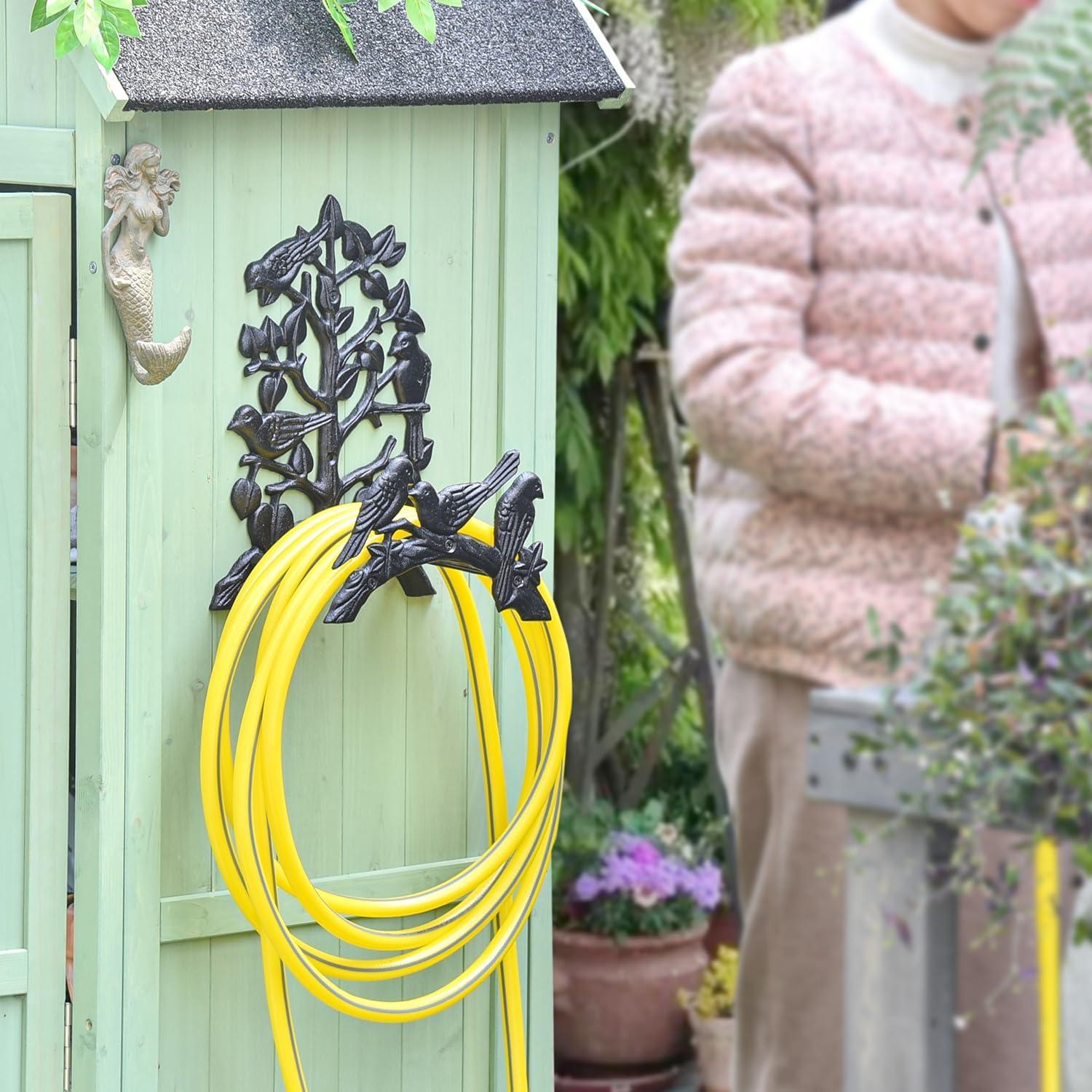 Soporte para Manguera de Jardín Sungmor Hierro Fundido 32cm