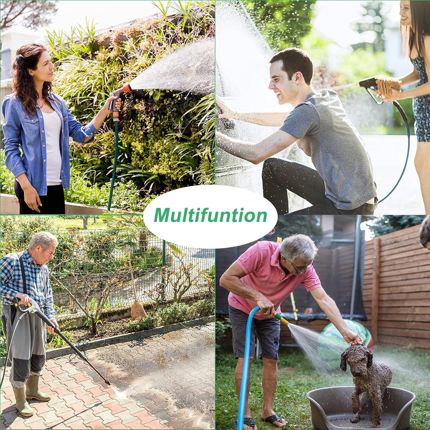 Carro de Manguera VINGLI Portátil Verde 99.1 cm Acero