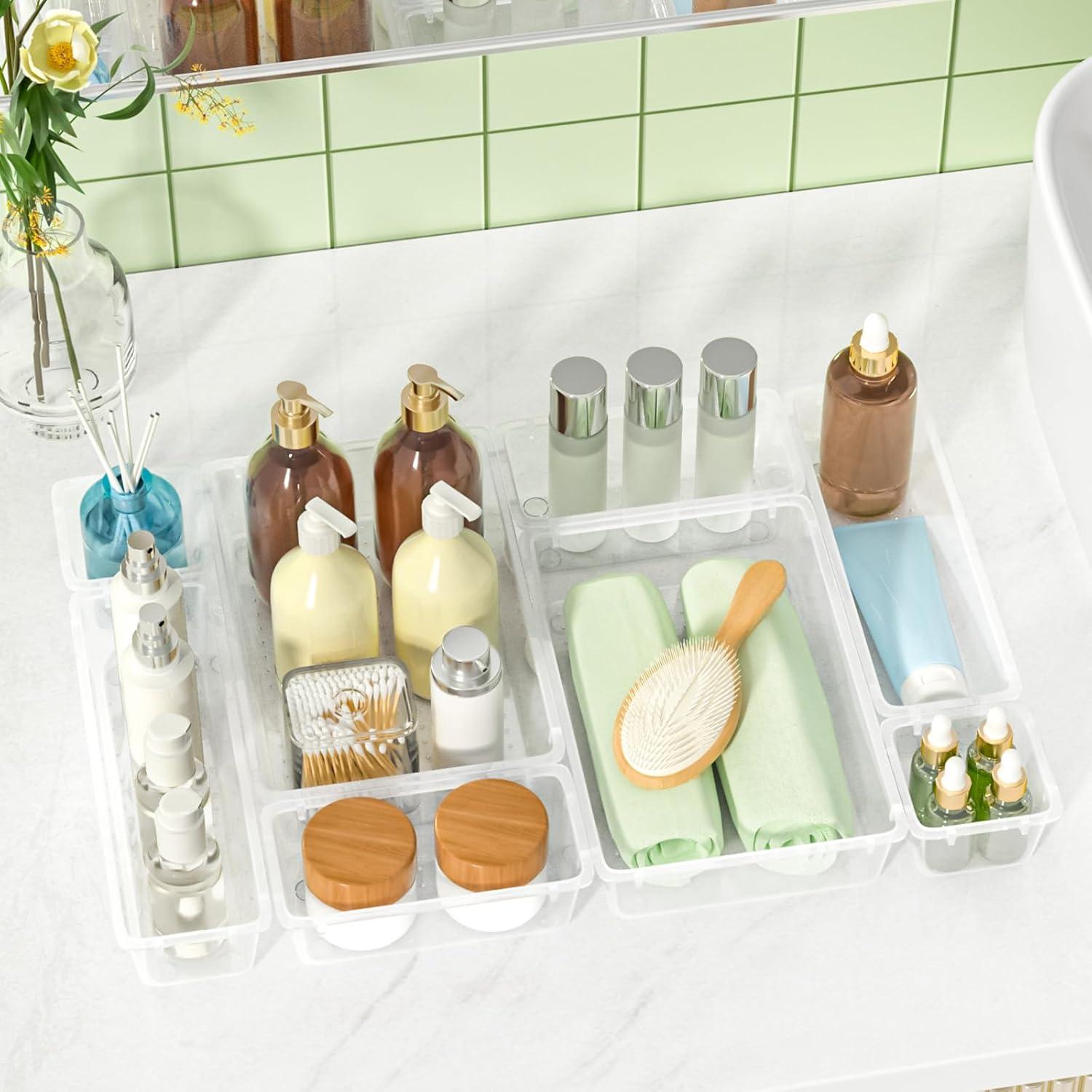 Juego de Organizadores de Cajones SpaceTrove 45 Piezas