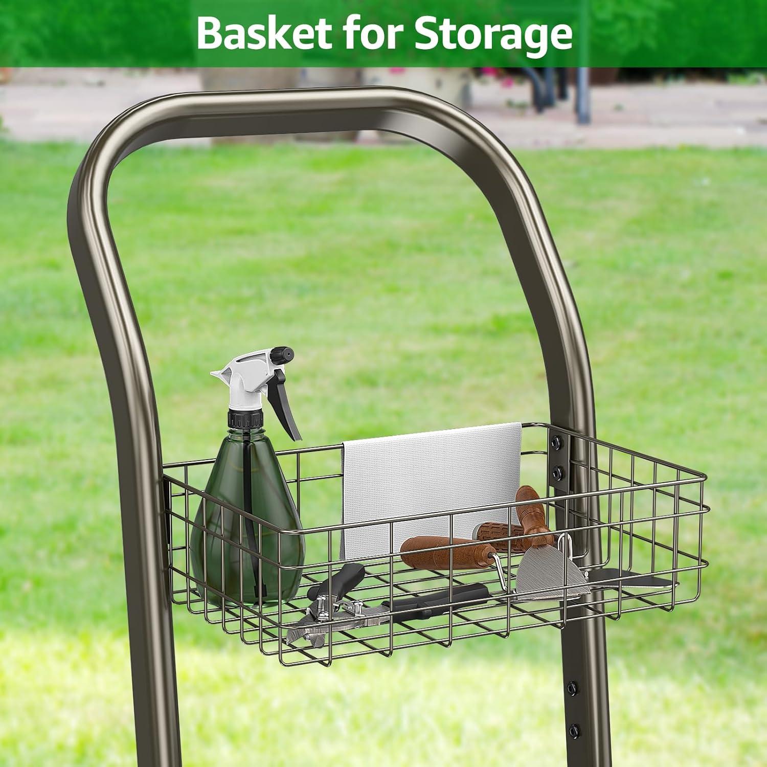 Carro de Carrete de Manguera GOFORWILD 60m con Ruedas