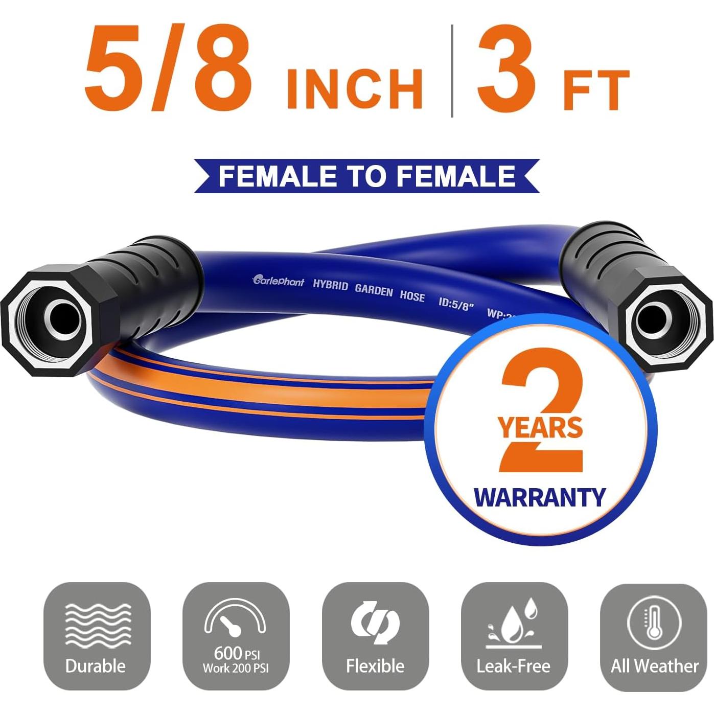 Manguera de Jardín Garlephant 91 cm Hembra a Hembra